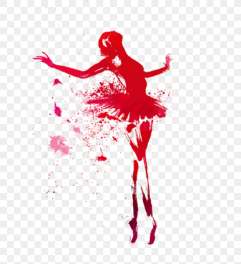 dancing ballerina illustration, Ballet Dancer Ballet Dancer Painting Drawing, Ballet Silhouette, wat