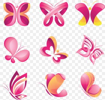 Butterfly Logo Graphic design, butterfly, heart, butterfly Group png